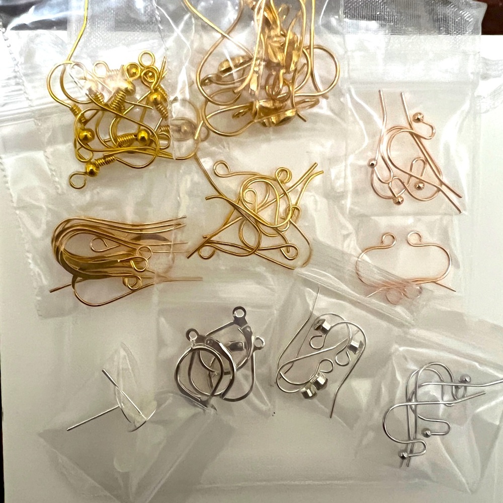 Earrings Findings - NEW AND UNUSED